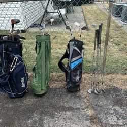 Golf Bags & Clubs
