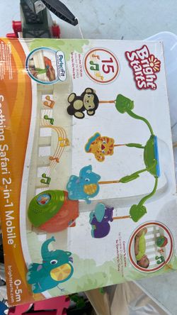 Crib soothing safari