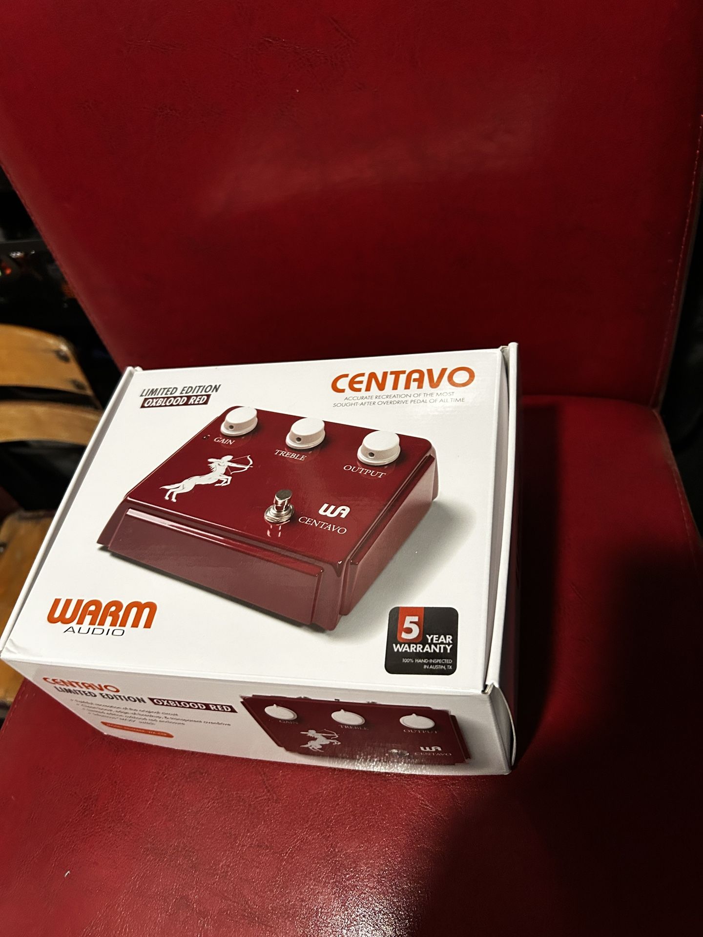 Centavo Limited Edition(Oxblood Red) Guitar Pedal