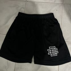 eric emmanuel shorts all black