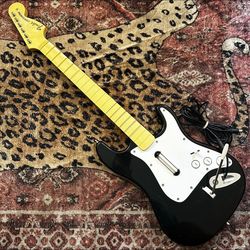 Wired Xbox 360 Rock Band Fender Stratocaster Guitar Control Harmonix PC