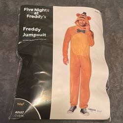Five Nights At Freddy’s Freddy Jump Suit Adult Xl