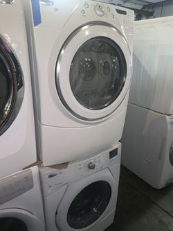 Whirlpool front load washer & electric dryer set working perfectly