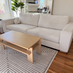 Real Wood Coffee Table 