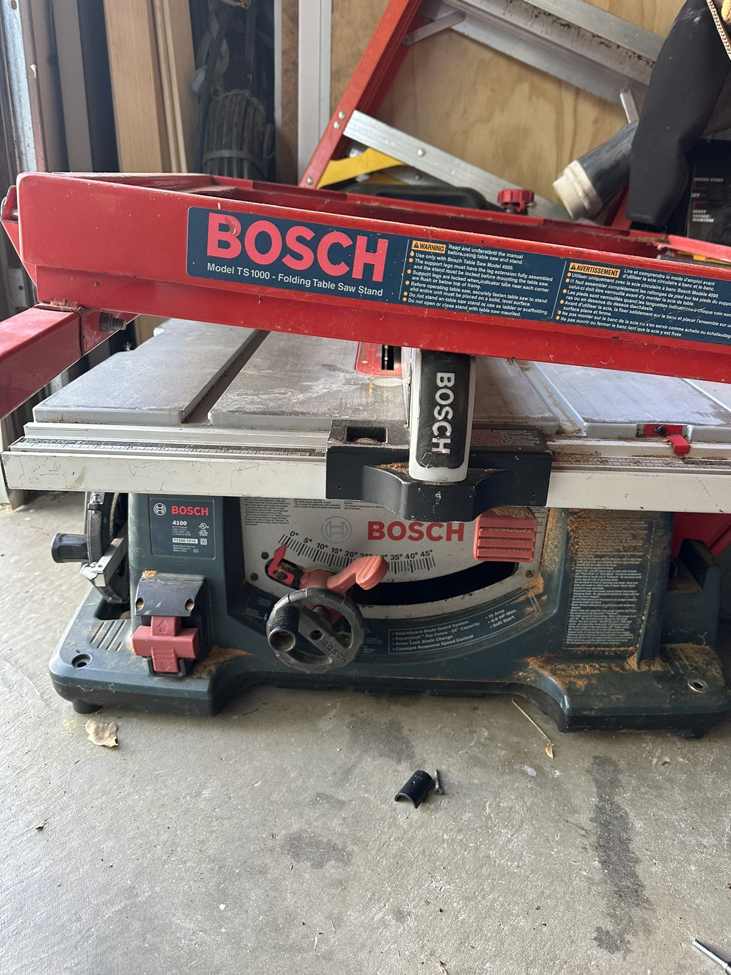 Bosch Table Saw / Stand