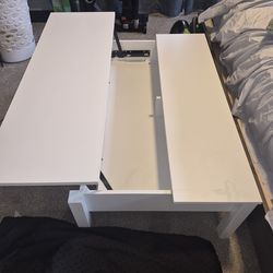 Coffee table with storage