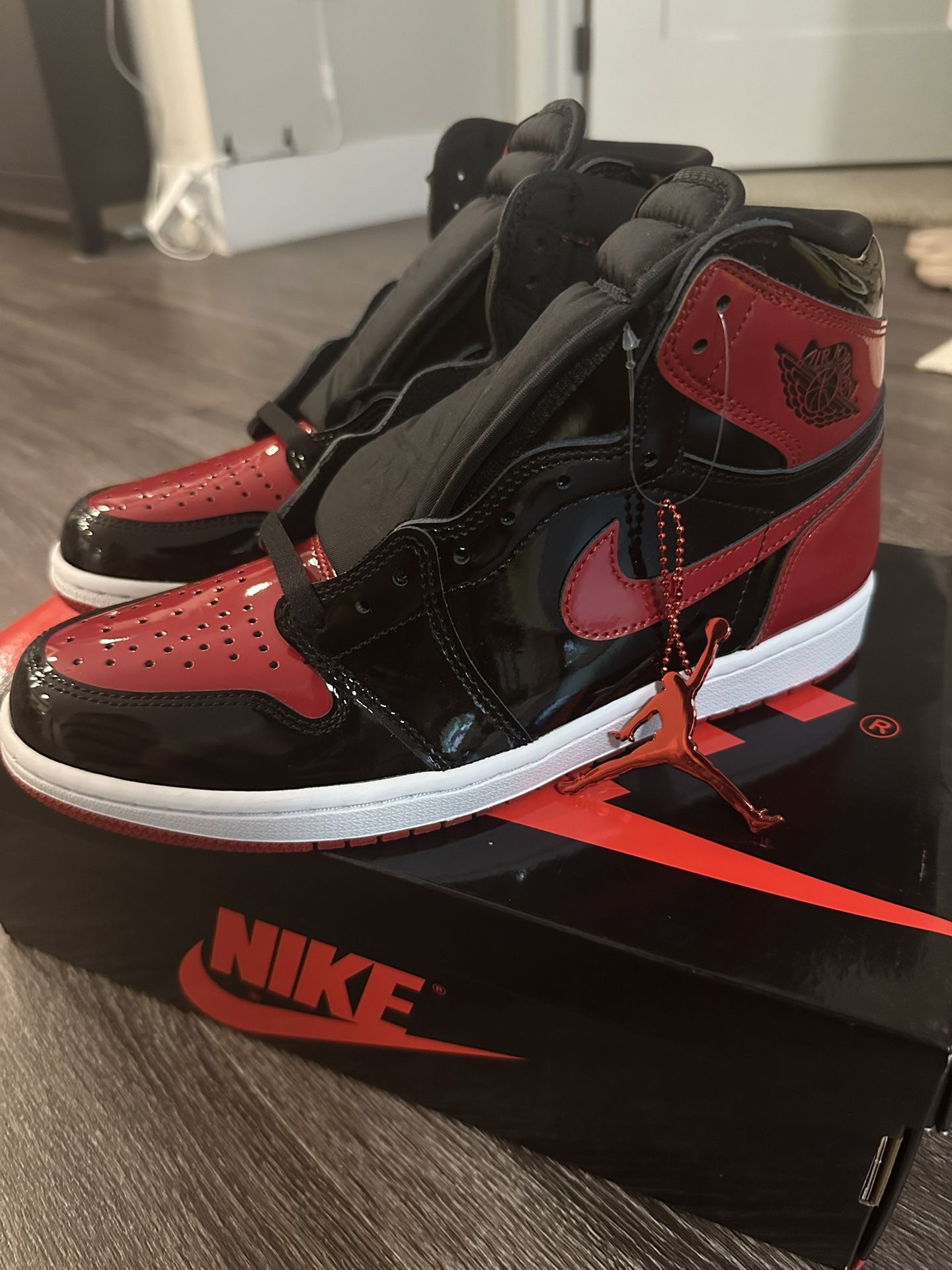 Jordan 1 Patent Bred Brand New Size 10