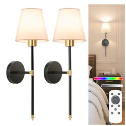 Rechargeable Wall Sconces Set Of 2