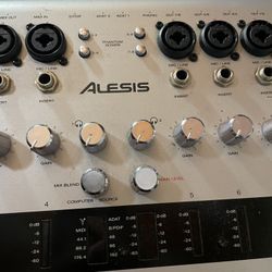 Alesis io 26 FireWire audio interface 