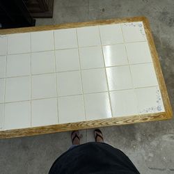 Tile Top Kitchen Table 