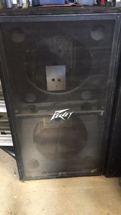 Peavey sub woofer speaker enclosures