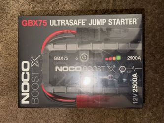 Noco Boost X GBX75 2500A 12V Jump Starter