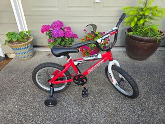 Kids bike with training wheels