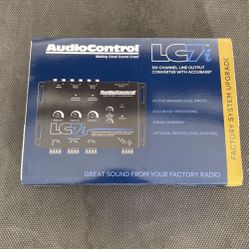 Audio Control LC7i Six Channel Line Output Converter With Accubass Speaker Level Inputs