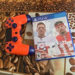 PS4 Controller with Madden 22