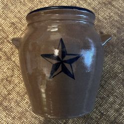 Pottery Crock/Utensil Holder 