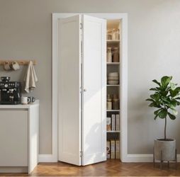 Builders Choice 30” x 80” 6-Panel Bifold Door
