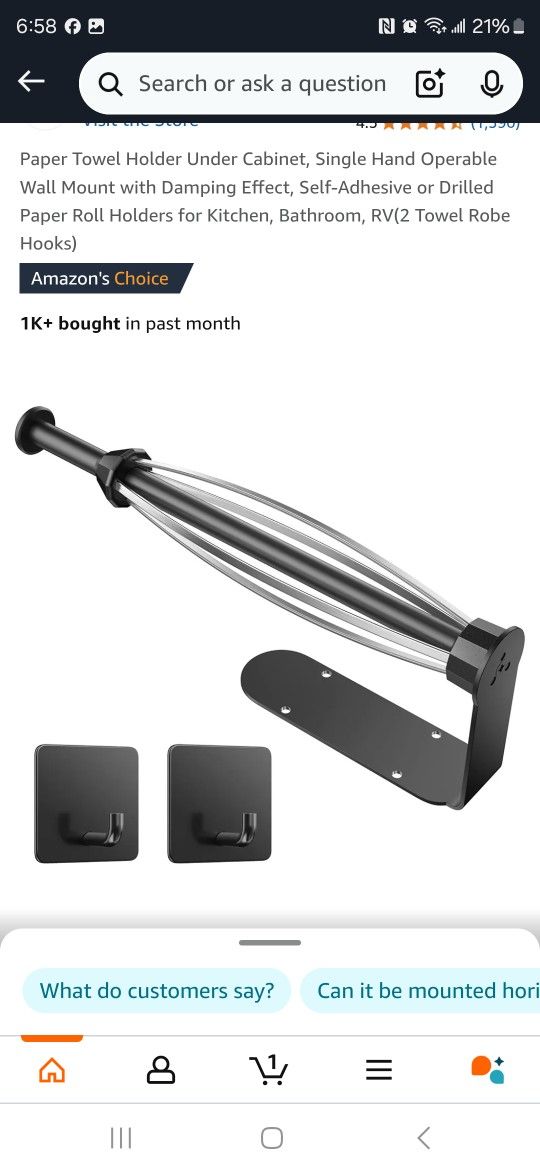 Paper Towel Holder