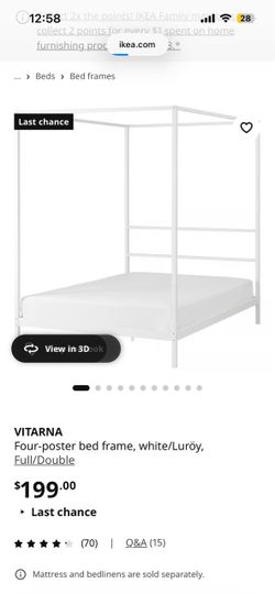 IKEA bed fram