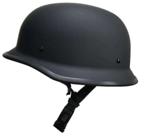 Micro DOT Mayhem German Style Motorcycle Helmet - Medium (57-58)