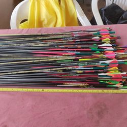 90+ carbon shafts- NO inserts, nocks or points