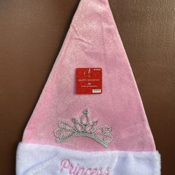 Christmas Pink Princess Hat