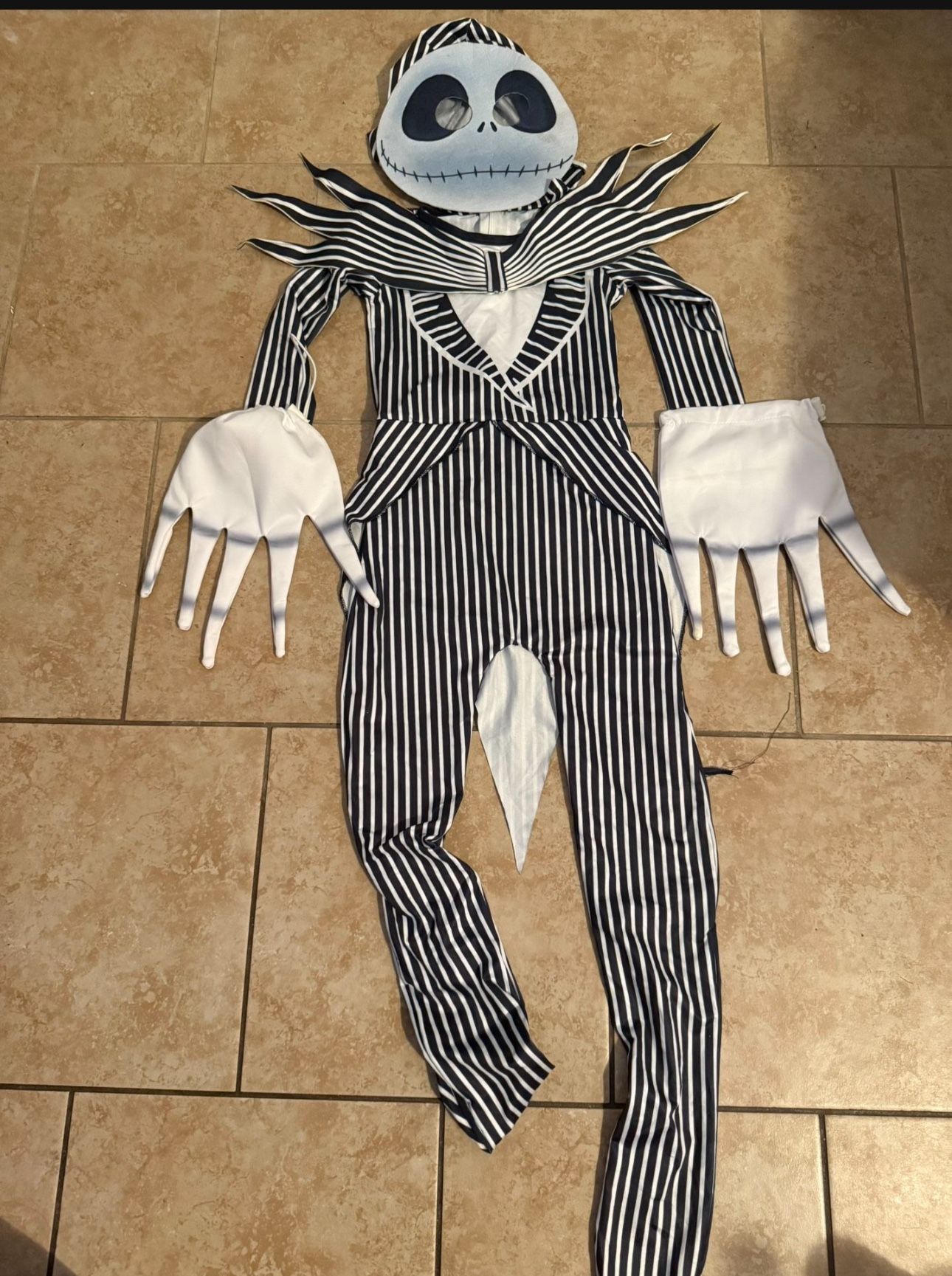 JACK THE  SKELETON COSTUME
