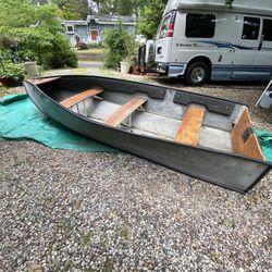 12’ Portabote Foldable/Folding Boat - Folds Flat, Row Or Motor