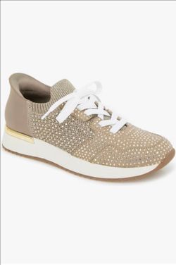 Kenneth Cole REACTION Chic Oak Knit Beige, 5.5 and 6