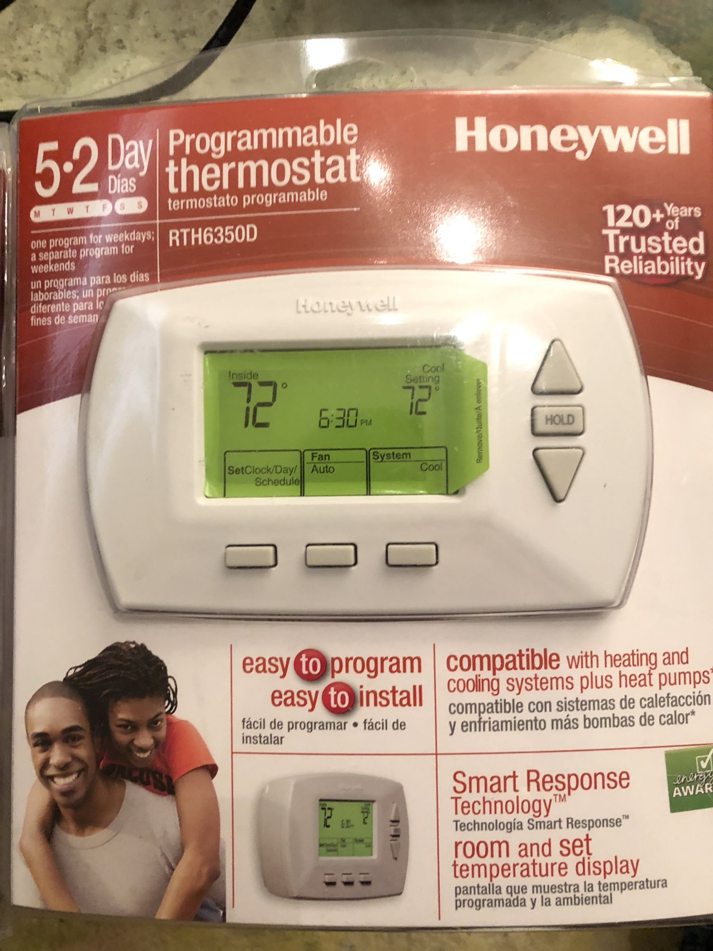 Programmable thermostat