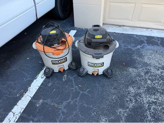 Vacuums and tools used