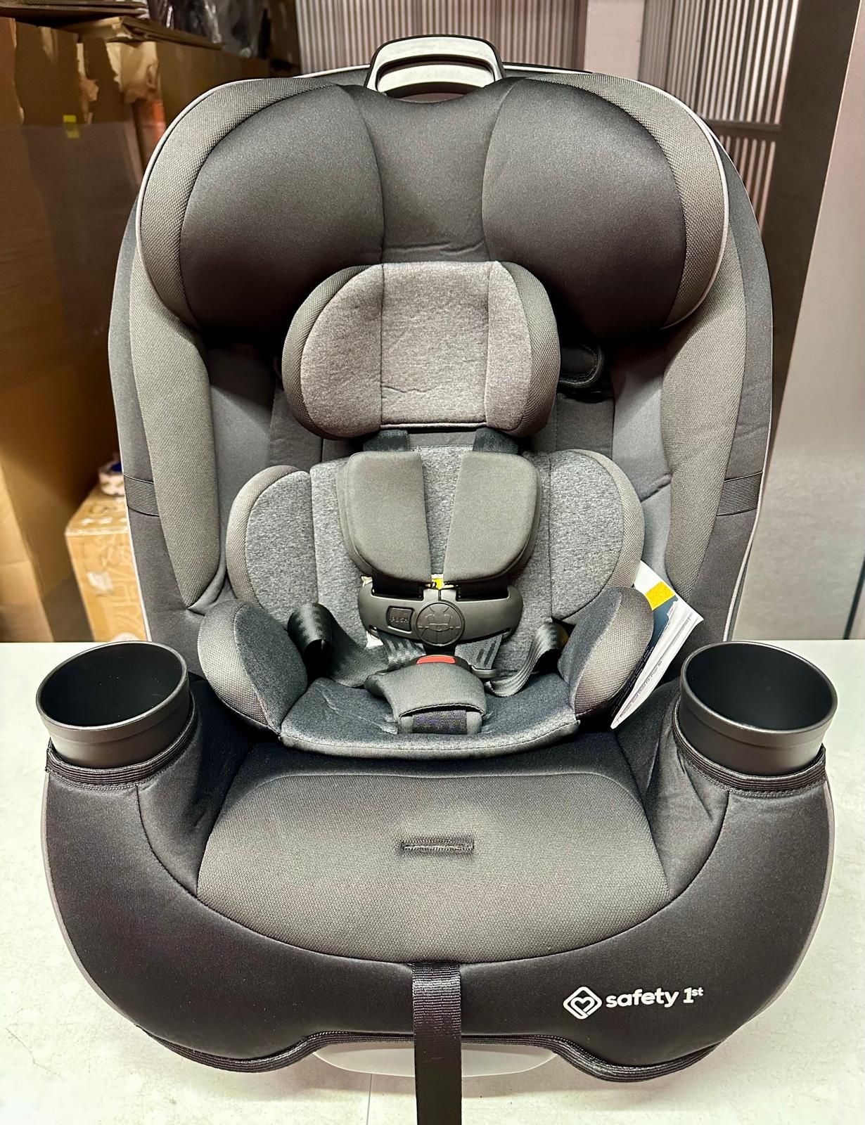 Open Box Safety 1st Grow and Go All-in-One Slim Convertible Car Seat, Black Phantom