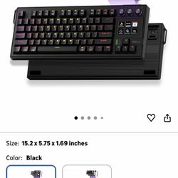 LCD Macro Keyboard – Customizable Stream Deck Alternative (Mechanical, Hot-Swappable)