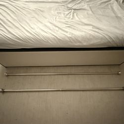2 Shower Curtain Rods 