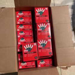 36 Boxes Of 100  Christmas Clear Lights All For $60