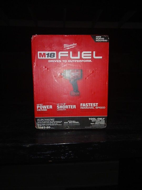 Milwauke Cordless 1/2" Impact Wrench