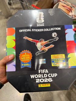 Panini FIFA World Cup 2026 Official Album Collection Box Costco Set, New Sealed!