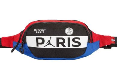Original JORDAN x PARIS SAINT-GERMAIN Ici C'est Paris Crossbody Belt Bag Jumpman Logo