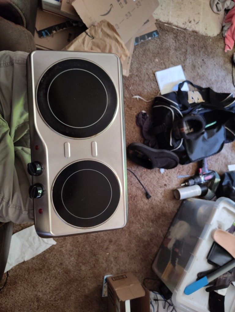 Two Burner Electric Cook Top