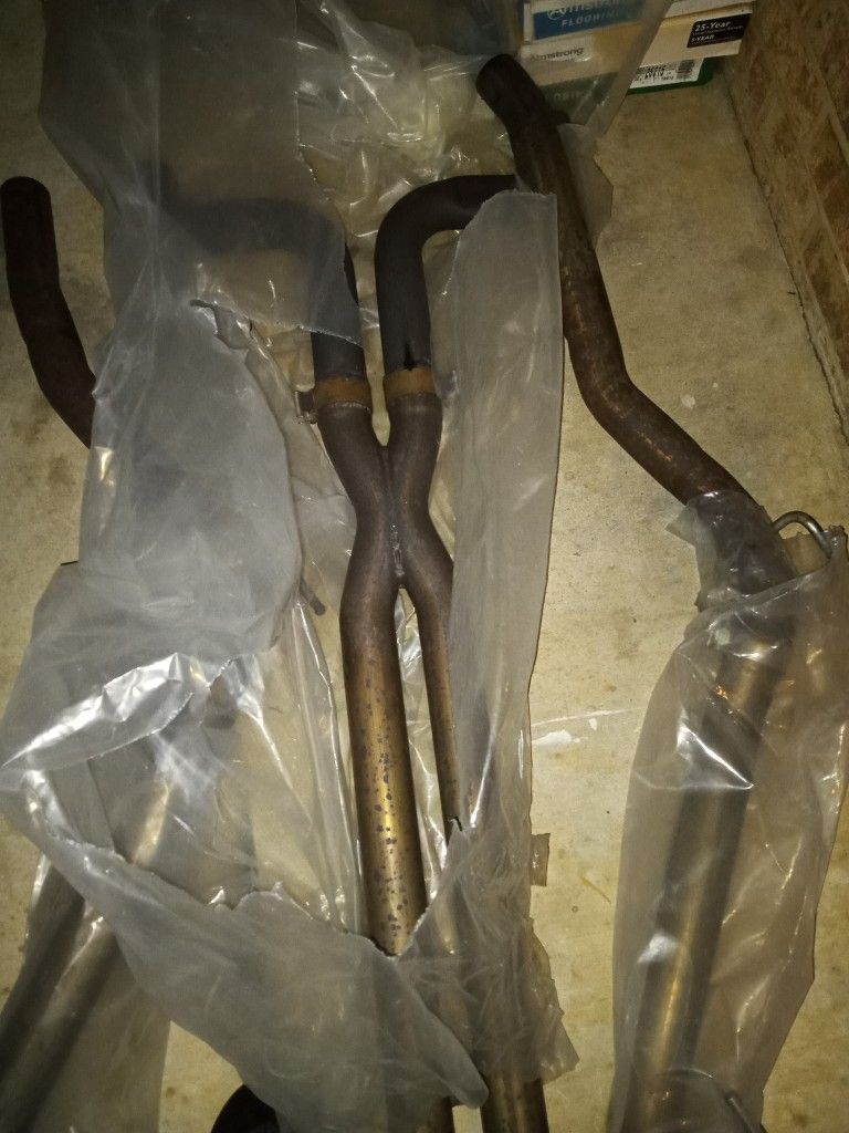 Cat Back Exhaust System With X Pipe And Muffler Delets For 2010-2015 Camaro SS