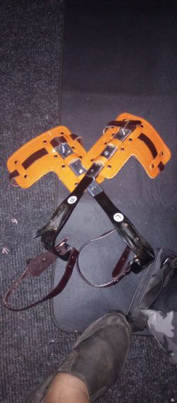 Tree Climbing Spurs / Pole Climbers Set