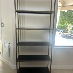 Six Shelf Metal Shelving Unit