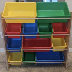 Colorful Kid’s Toys Storage Organizer 