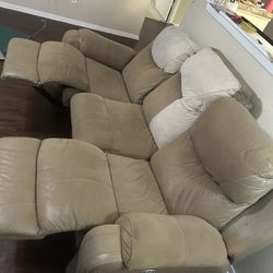 Powe Recliner Sofa