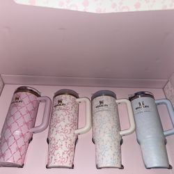 Loveshack Fancy + Stanley Set of 4  2025 Holiday 30 Oz Pro-tour 