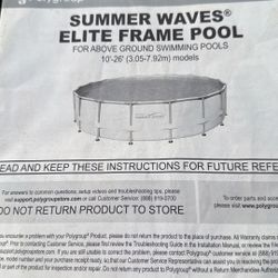 Above Ground Swimming pool 