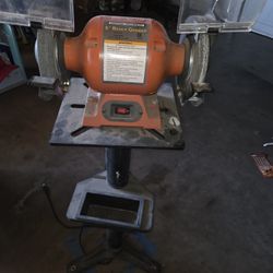 Bench Grinder With Stand