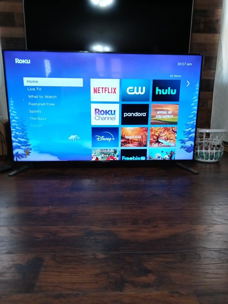 65 Inch Sceptre UHD 4K TV/ And Roku Ultra LT Console