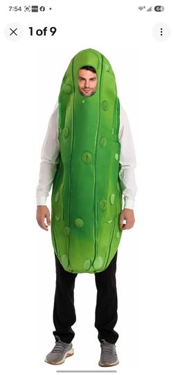 Pickle Halloween Costume Adult size: Large/Xlarge