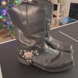 Red Wing Motorcycle Men Boots 